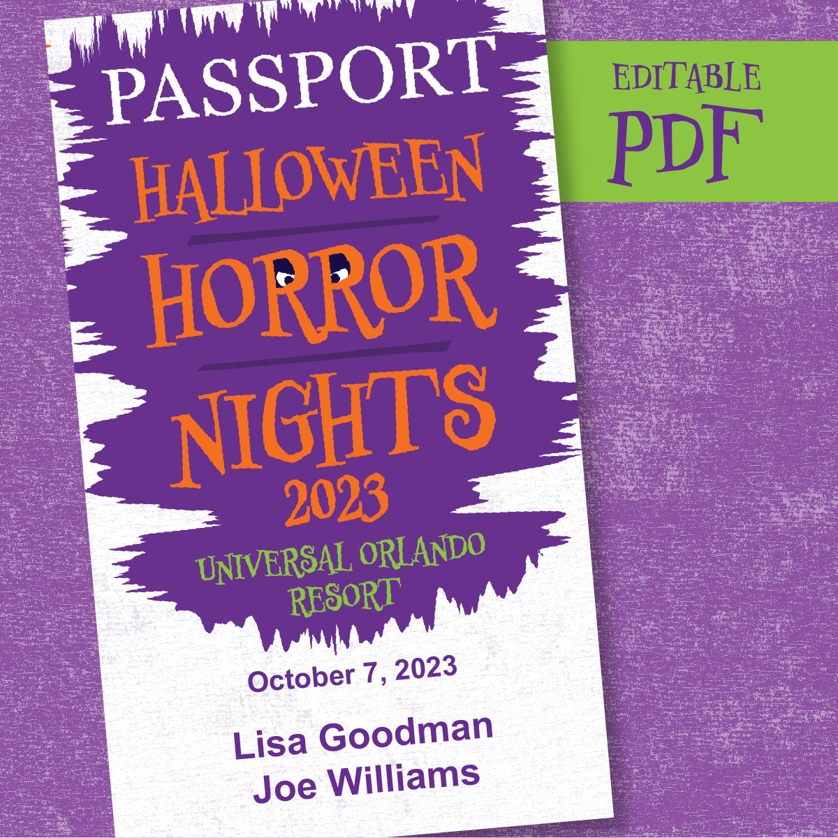 Halloween Horror Nights Passport is ready!