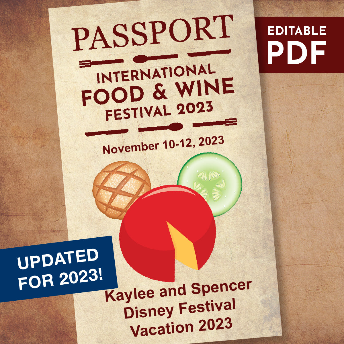 Food & Wine Festival Passport PDF - your perfect companion