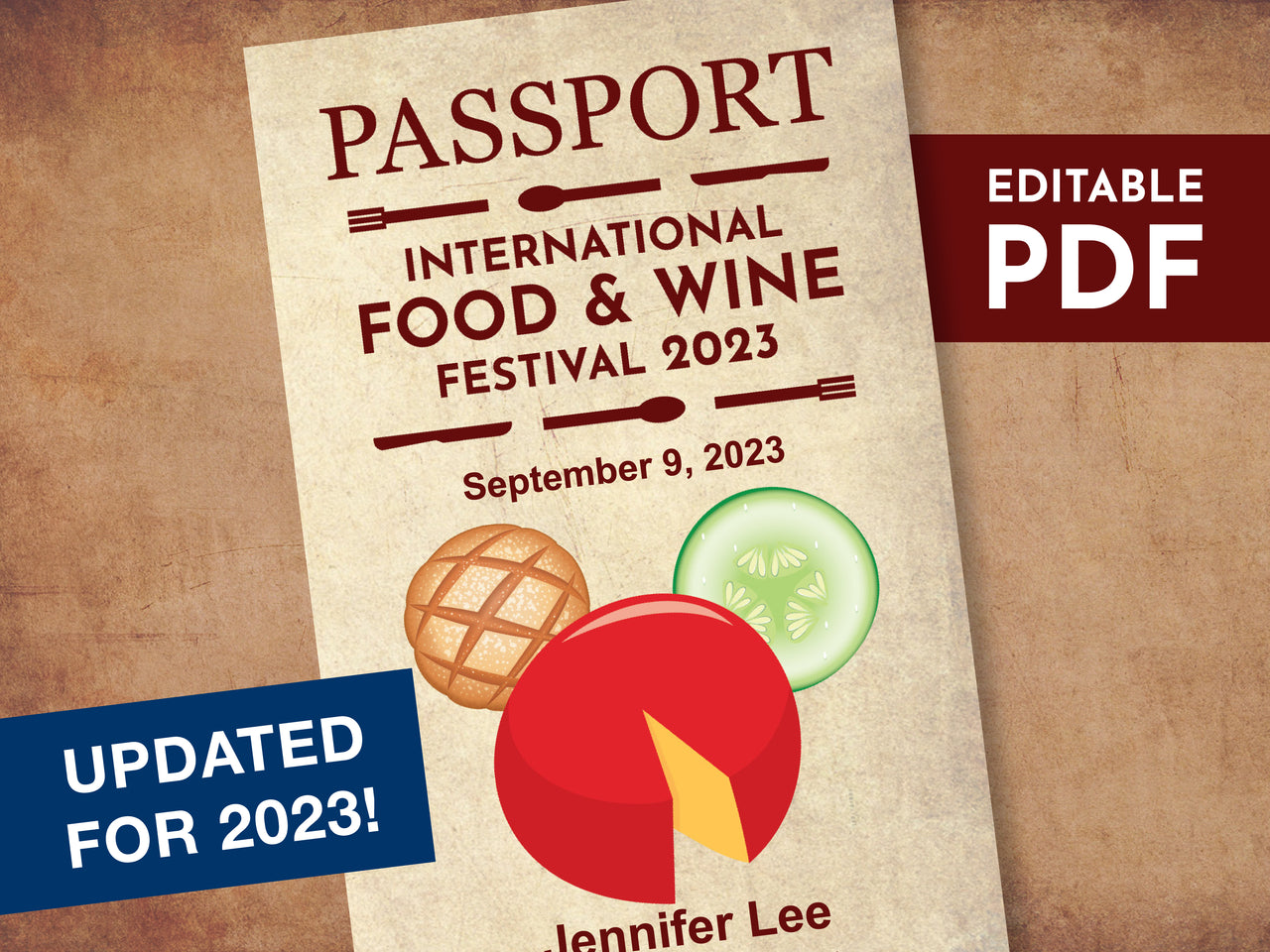 EPCOT Food & Wine Festival Passport PDF