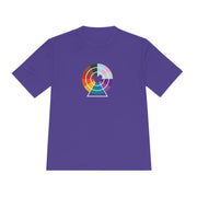 Pixar Wheel Pride edition T-shirt, with wheel in the progress pride colors, purple