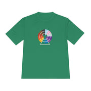 Pixar Wheel Pride edition T-shirt, with wheel in the progress pride colors, kelly green