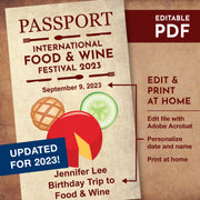 EPCOT Food & Wine Festival Passport PDF