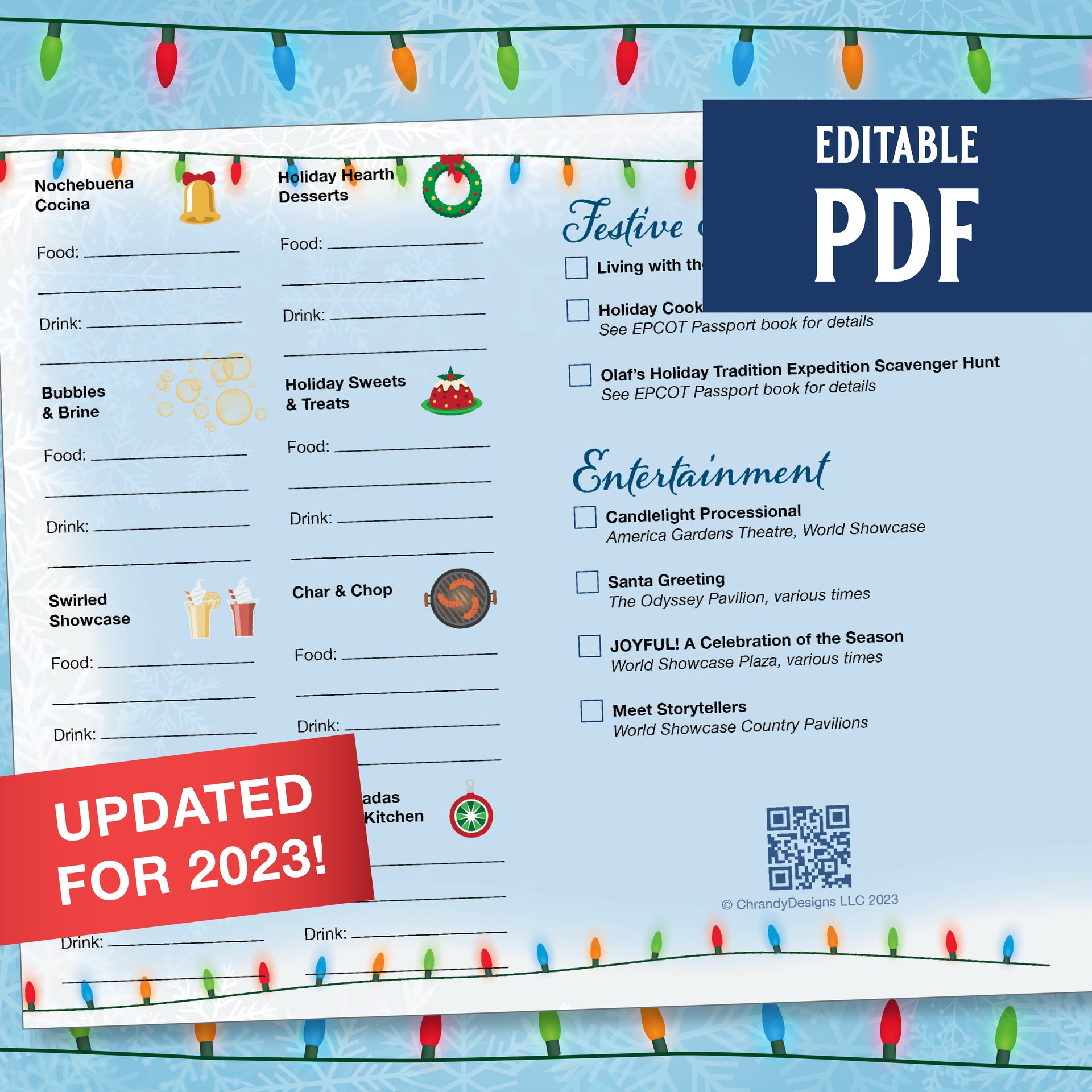 festival-of-the-holidays-2023-passport-printable-pdf for Epcot Drinking Around The World Passport Printable Free Festival of the Holidays 2023 Passport - PRINTABLE PDF for Epcot Drinking Around The World Passport Printable Free