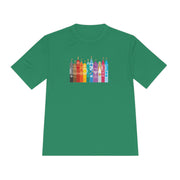 Small World After All 100% polyester shirt-Pride edition, kelly green