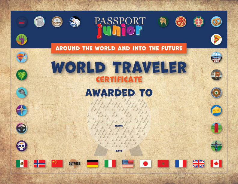 World Traveler Certificate PDF download