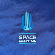 Space Mountain Long Sleeve T-shirt, 100% polyester, true navy, silver and true royal