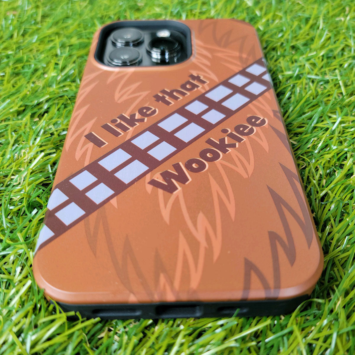 I like that Wookiee MagSafe phone case-matte finish